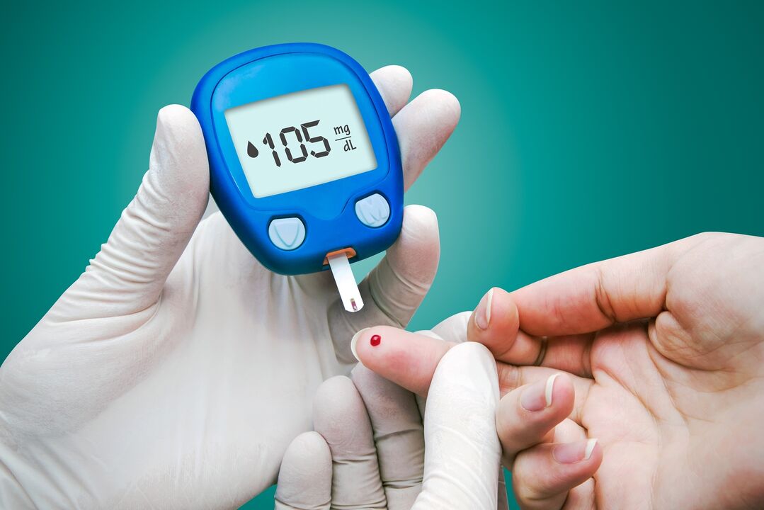 Kontroll vum Bluttzocker bei Diabetis