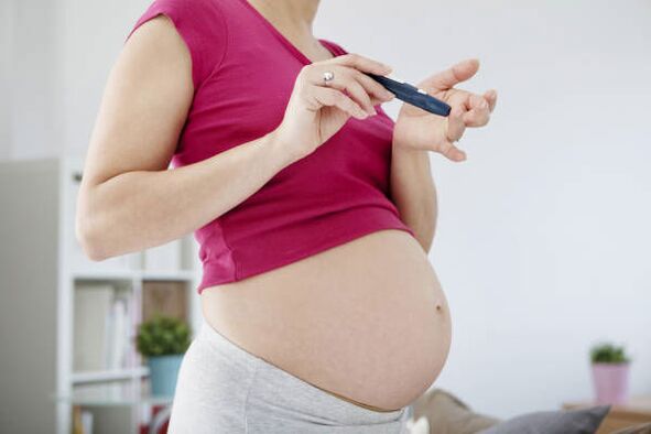 Gestational Diabetis geschitt nëmme während der Schwangerschaft